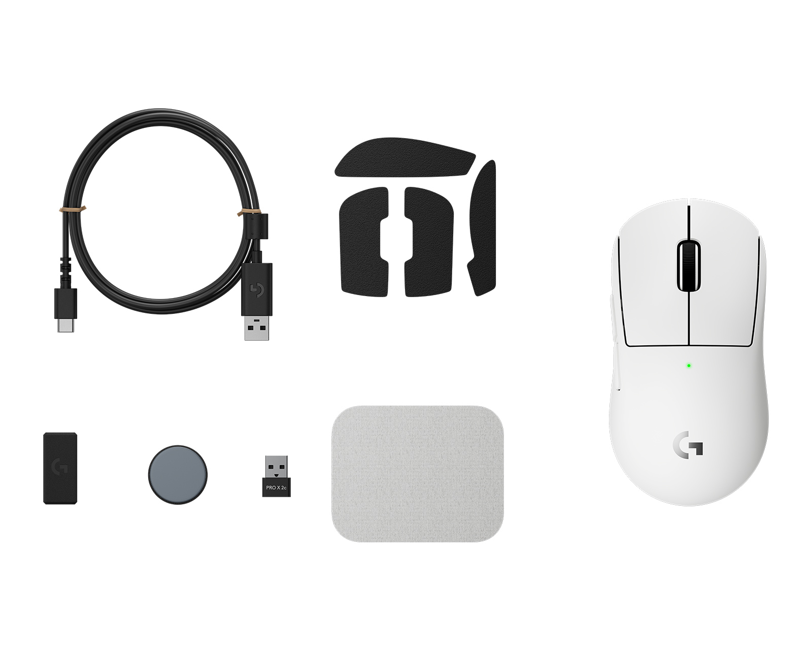 Logitech Pro X Superlight 2c - White - MaxGaming.com