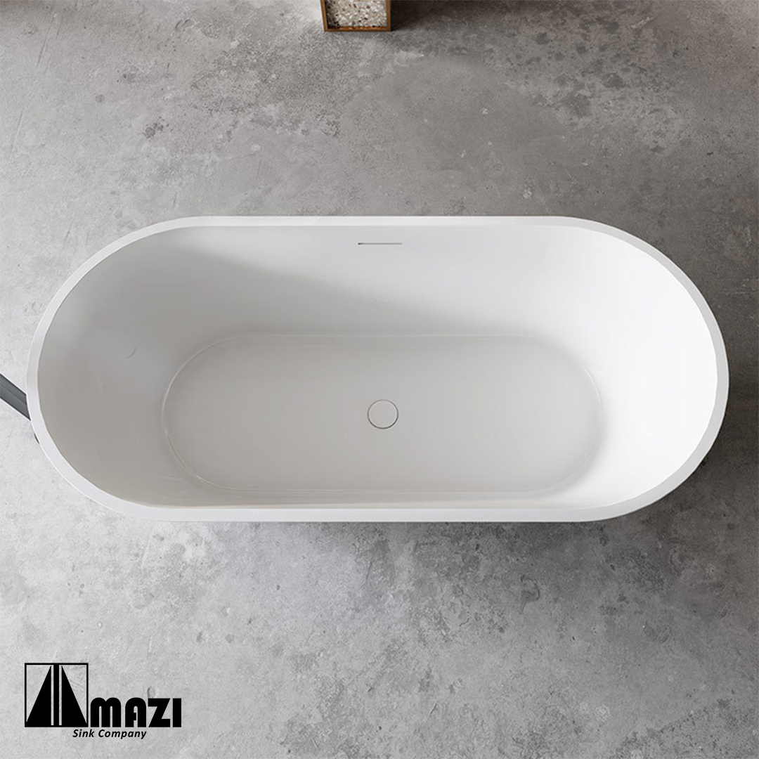 Freestanding Acrylic Soaking Tub XA-211 – MAZI, Inc.