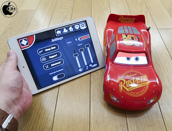 Sphero、カーズのライトニング・マックィーンをアプリ操作する