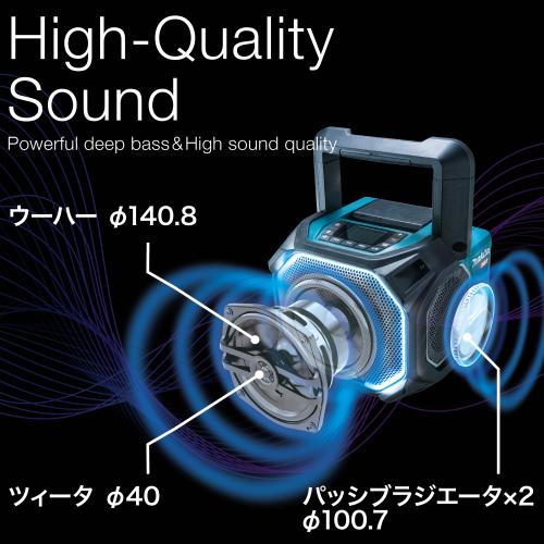Makita MR014G Bluetooth スピーカー マキタ（makita） MR014G 充電式