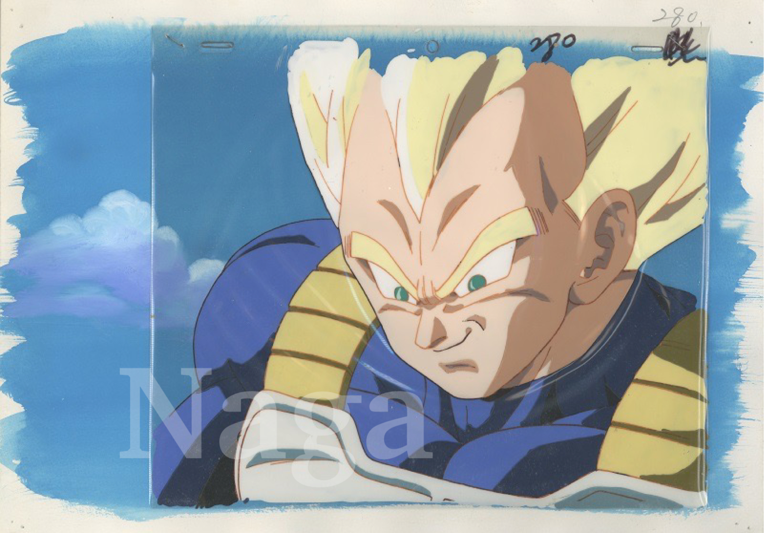 j*い様 ドラゴンボール セル画 原画 ベジータ フリーザ 当時品 j*い様