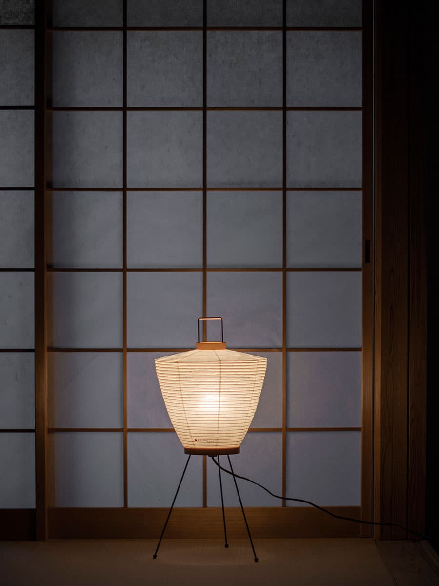 新品・未開封】イサムノグチ Akari 5A フロアランプ 提灯 ベージュ 黒