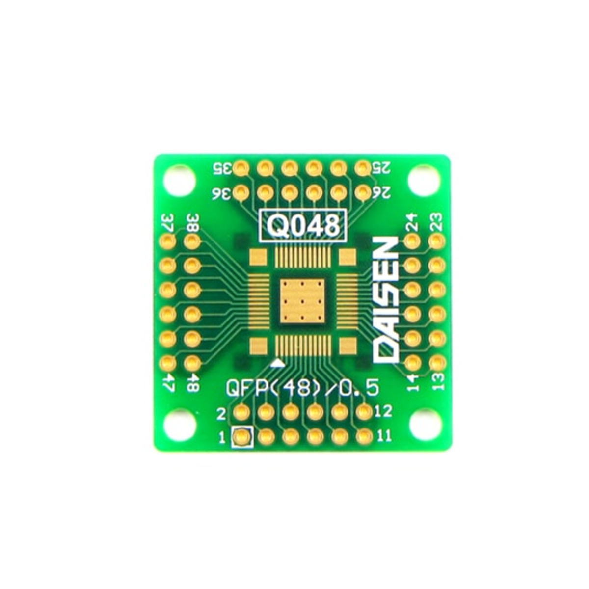 変換基板(48/44ピン・QFP) Q048 ダイセン電子工業製｜電子部品・半導体