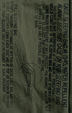 US(米軍) 50's(朝鮮戦争時) M-1945 OD スリーピング・バッグ(寝袋