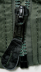 US MA-1 フライト・ジャケット/セージ・グリーン モデル/裏グレー