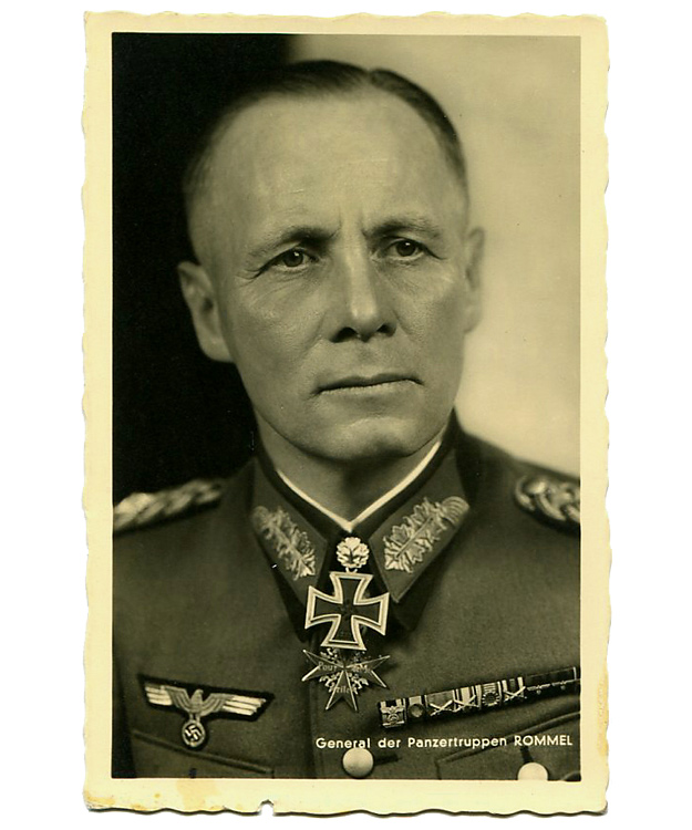 WWII ドイツ軍、戦時ポストカード(ポートレート)/実物・美品