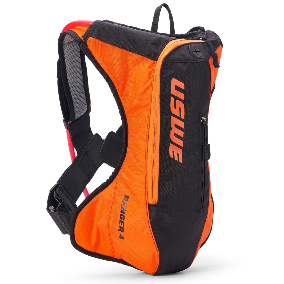 USWE Ranger Dirt Biking Hydration Pack - Black/Orange - 4L | MCAS