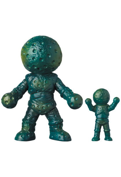 MEDICOM TOY - カイメングリーン(マスク取れ)+ミニソフビ (人造人間