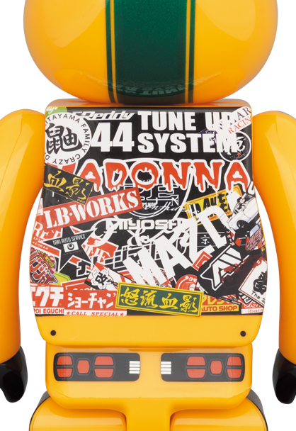 MEDICOM TOY - BE@RBRICK リバンナくん 100％ & 400％