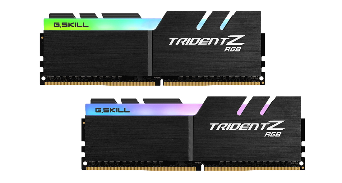 64GB G.Skill DDR4 TridentZ RGB 4400Mhz PC4-35200 CL19 1.50V Dual