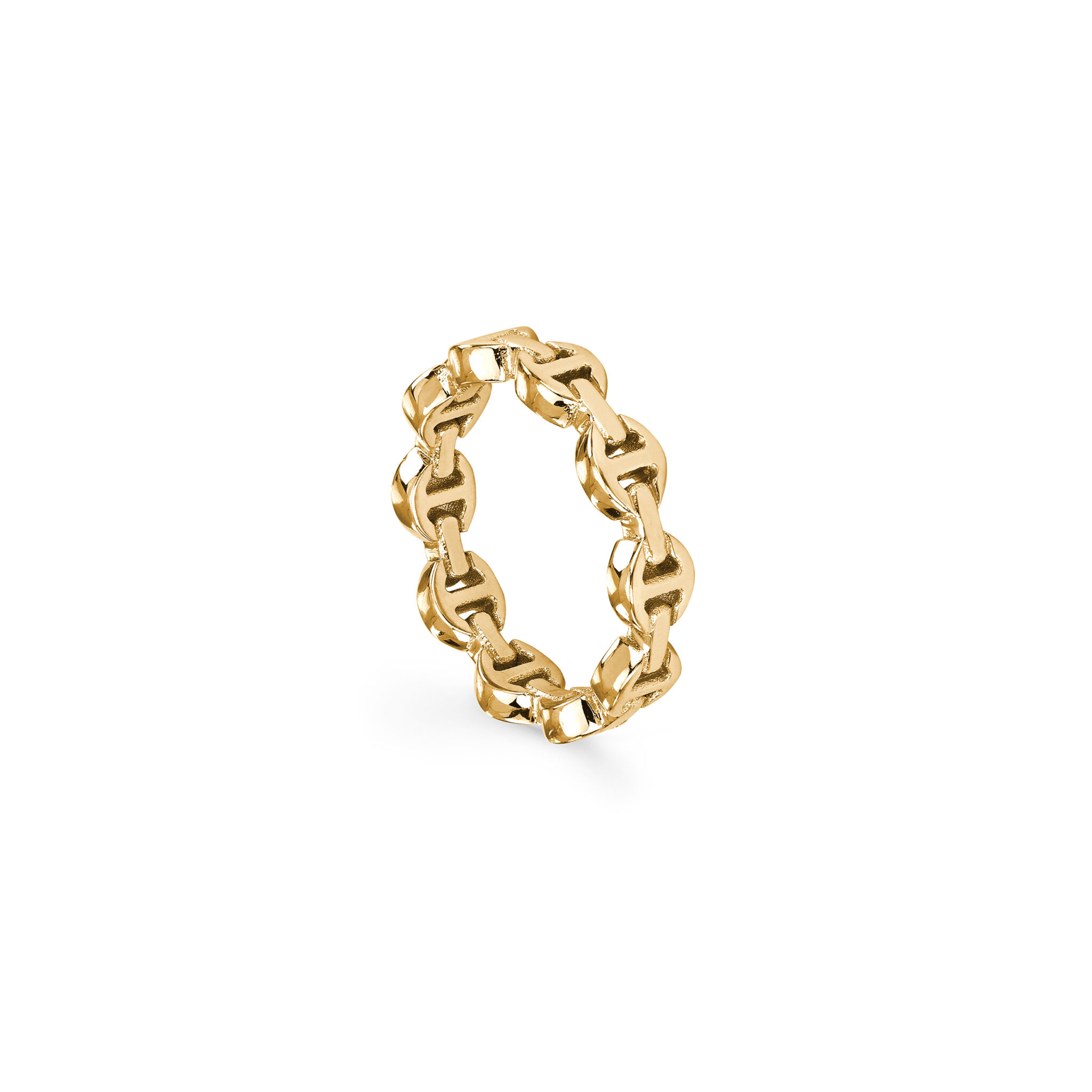 Hoorsenbuhs 18K Yellow Gold Micro Dame III Ring - Meridian Jewelers