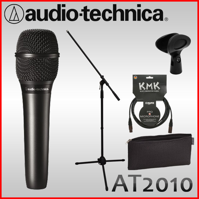 audio-technica AT-2010 ハンドヘルド型コンデンサーマイク(ブーム