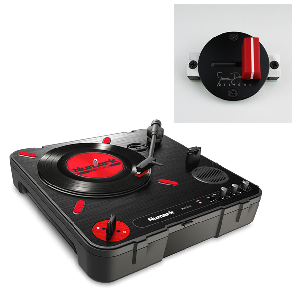 ポータブリスト 必見！Numark PT01 Scratch用のデュアルレール仕様