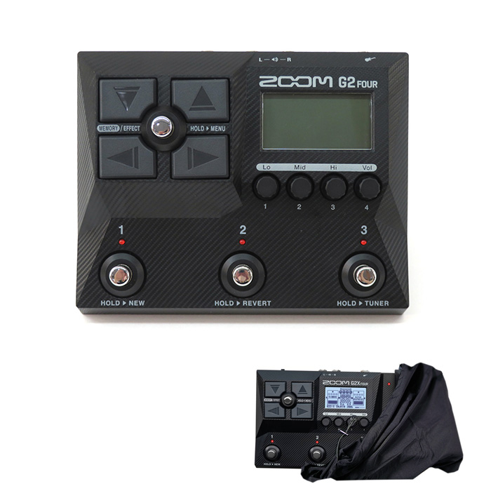 ZOOM(ズーム) ／ G2 FOUR ／ Effects ＆ Amp Emulator ギター用