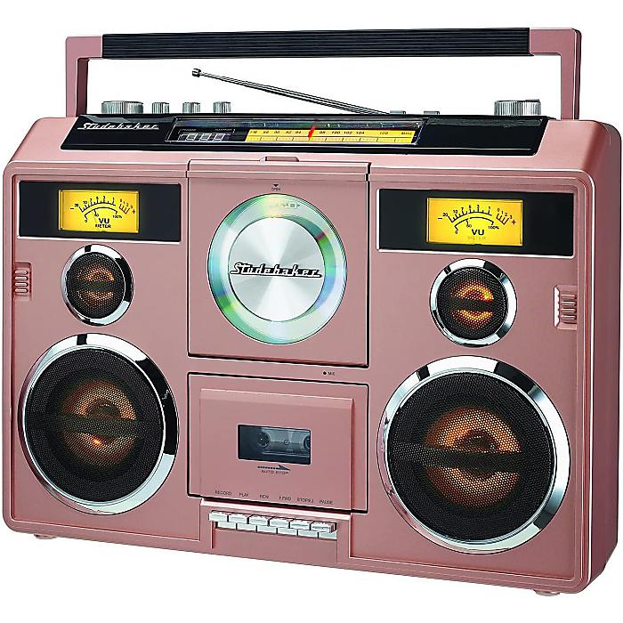 Studebaker ／ ポータブルステレオ ラジカセ Bluetooth／CD／AM-FM