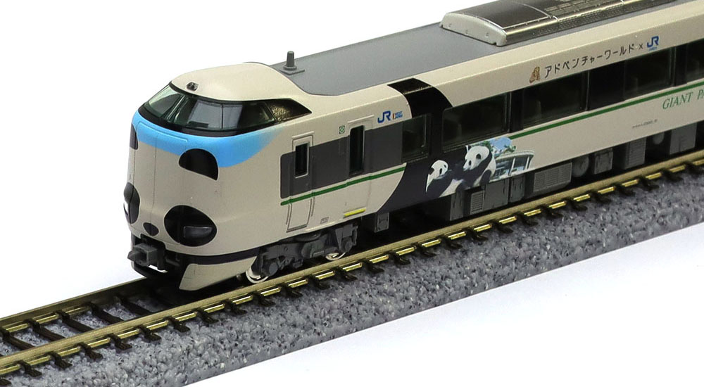 JR 287系 パンダくろしお Smileアドベンチャー 車掌室点灯 KATO JR 287