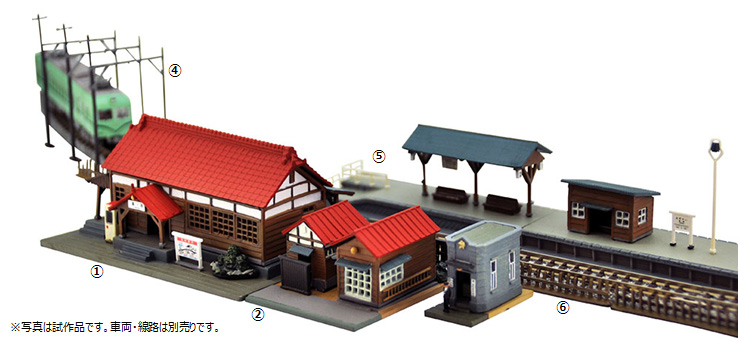 建コレ073-4 駅前セット4 | トミーテック 311805 鉄道模型 Nゲージ 通販