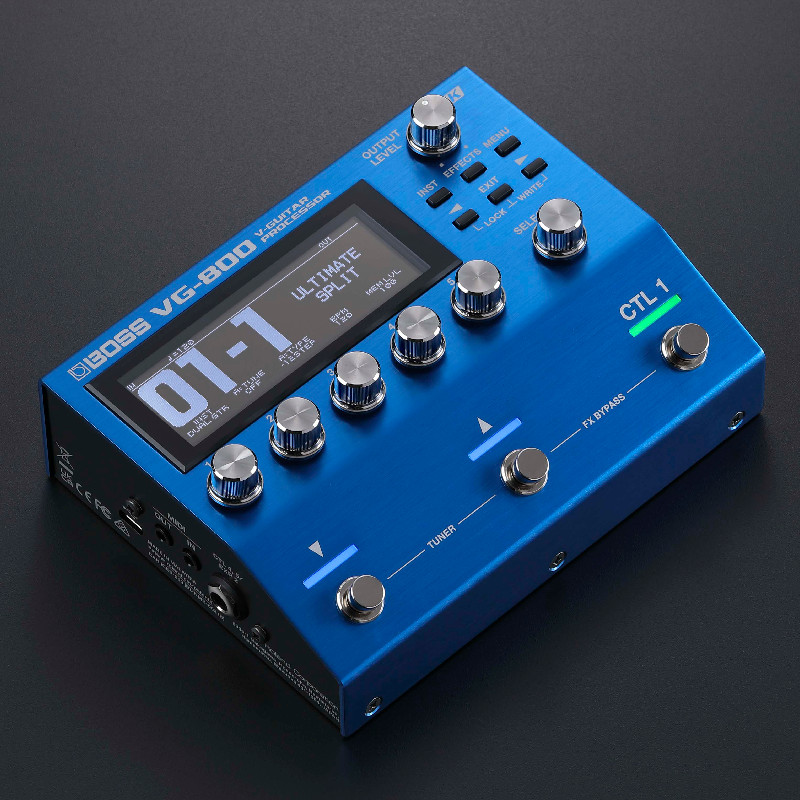 BOSS ボス VG-800 V-Guitar Processor: エフェクター｜三木楽器公式