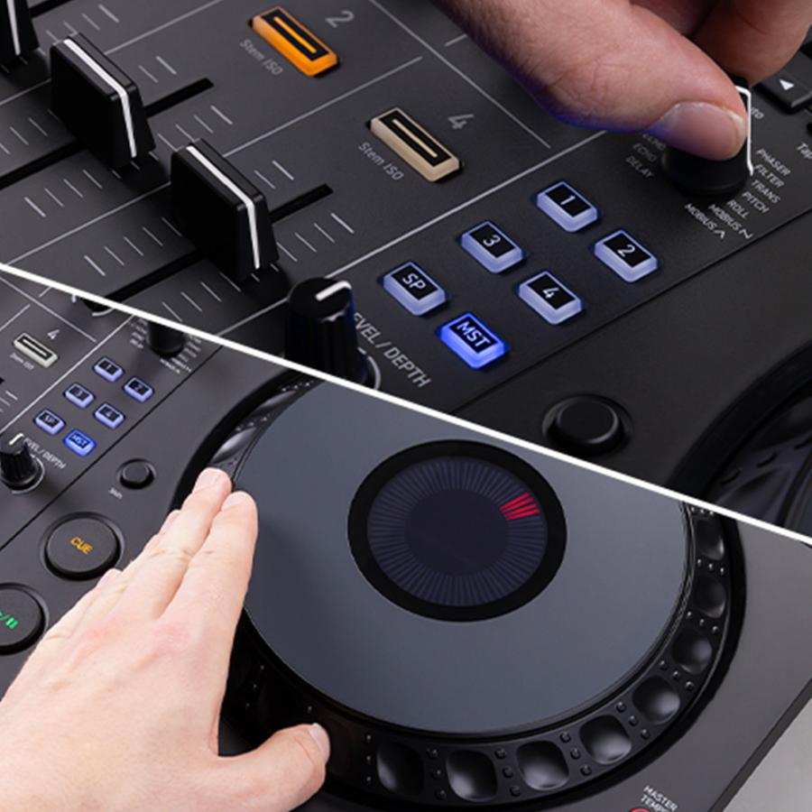 AlphaTheta アルファシータ DJコントローラー DDJ-GRV6 + ダストカバー