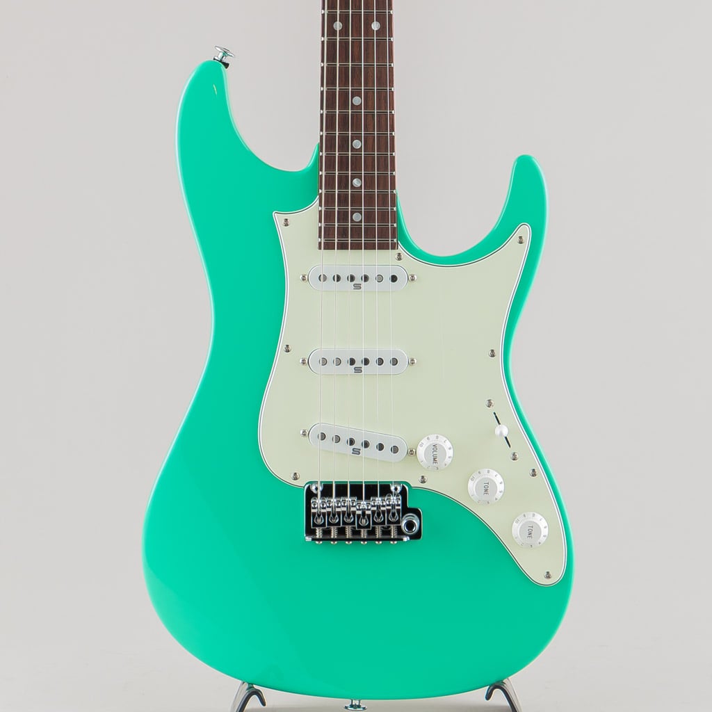 Maison グリーンエレキギター MAISON メイソン エレキギター グリーン