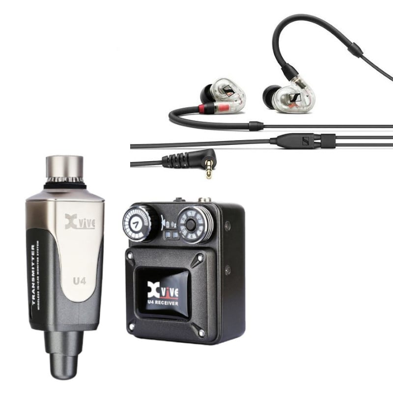 ワイヤレス イヤモニ XVIVE XV-U4 U4 インイヤーモニター デジタル