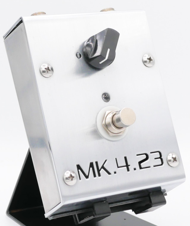 MK.4.23 Clean Boost Standard Brushed Steel Finish: エフェクター