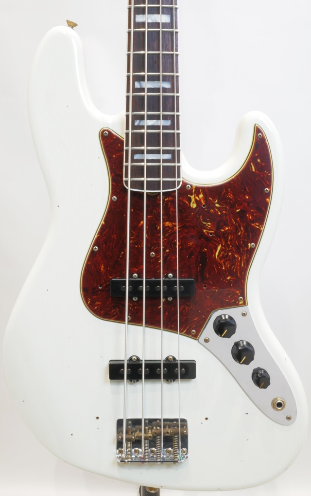 1966 Jazz Bass Journeyman Relic Aged Olympic White: ベース｜三木