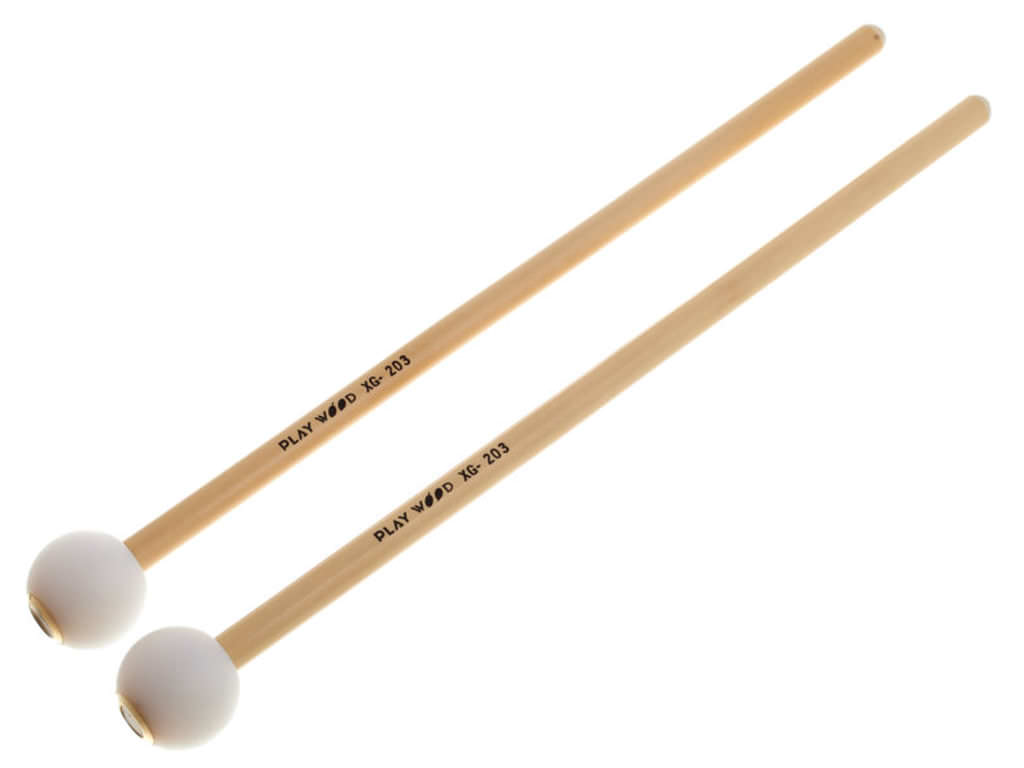 XG-203（真鍮入り）グロッケンマレット ナイロン球: ドラム
