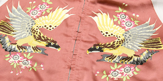 東洋スカジャン・港商SPECIAL EDITION「JAPAN MAP×EAGLE PRINT」NO-939