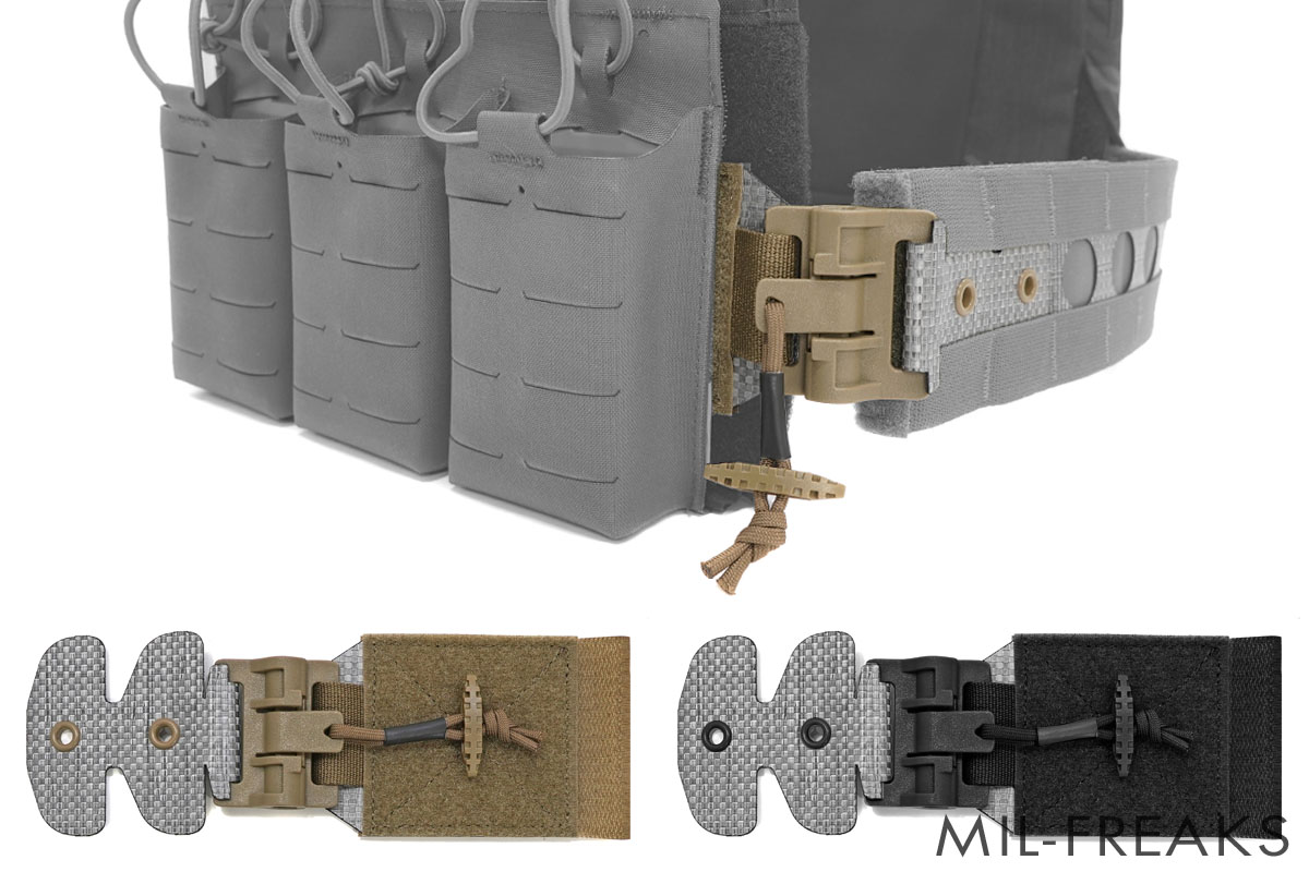 SHEKKIN GEARS Ferroタイプ 3AC TUBESタイプバックル Tegris クイック