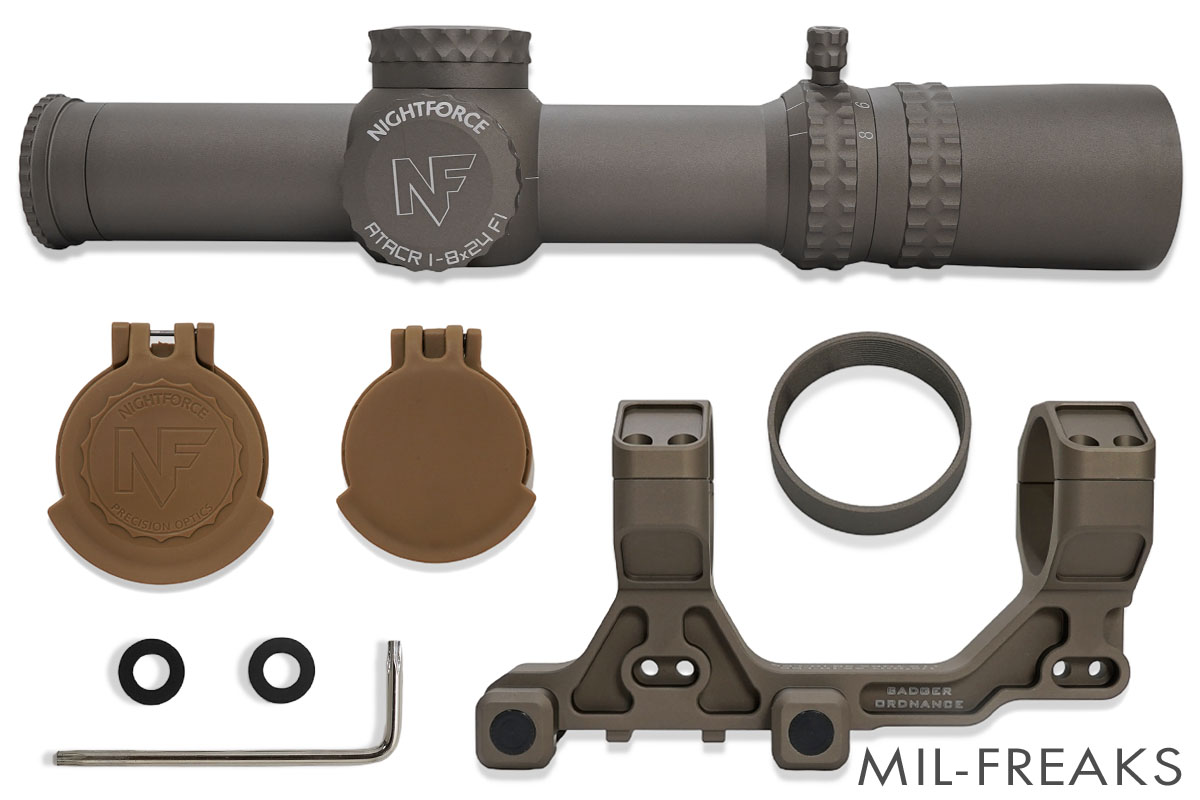 Evolution Gear NIGHT FORCEタイプ ATACR LPVO 1-8X FFP ショート