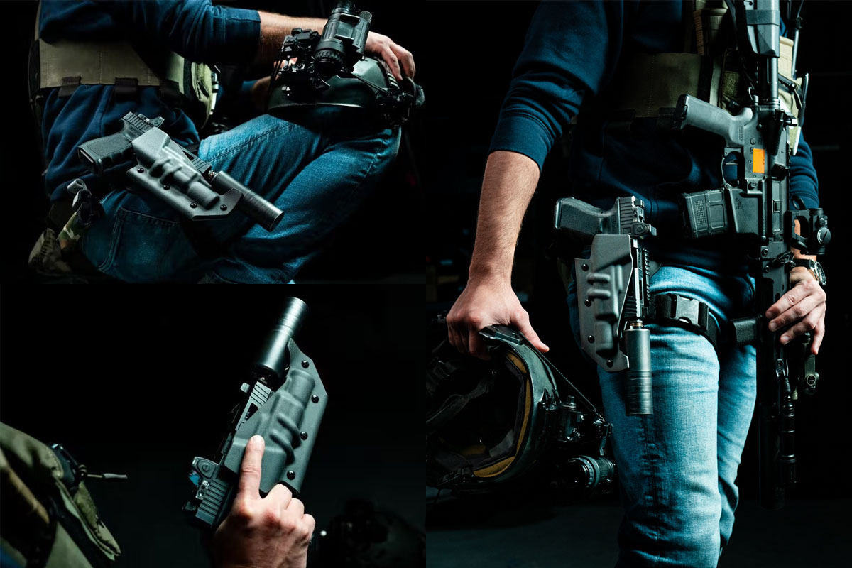 T.REX ARMS RagnarokSD 汎用ホルスター ウルフグレー │ ミリタリー