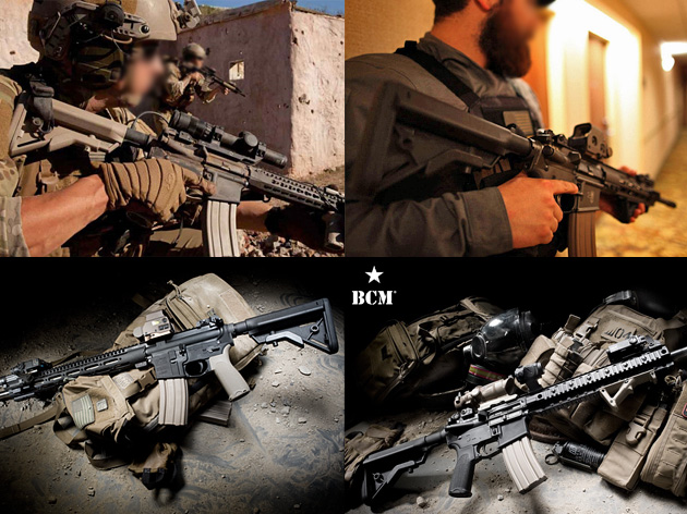 MF B5 Systemsタイプ BCM BRAVO SOPMOD クレーンストック ブラック