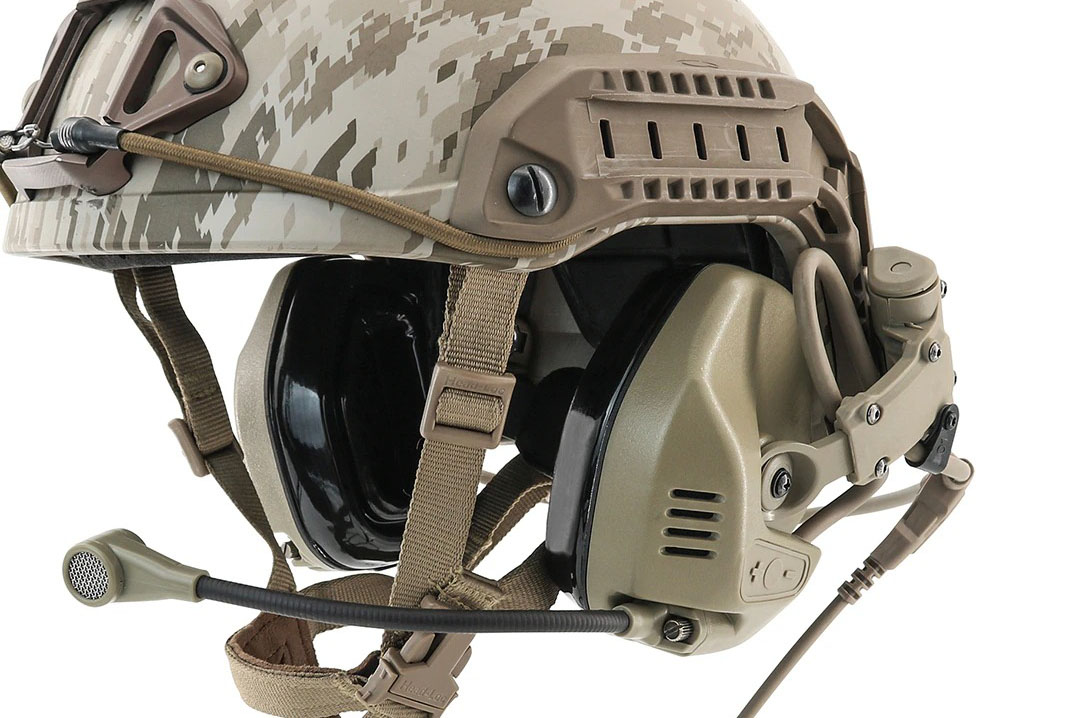 TAC-SKY Ops-Coreタイプ RAC タクティカル ヘッドセット TAN