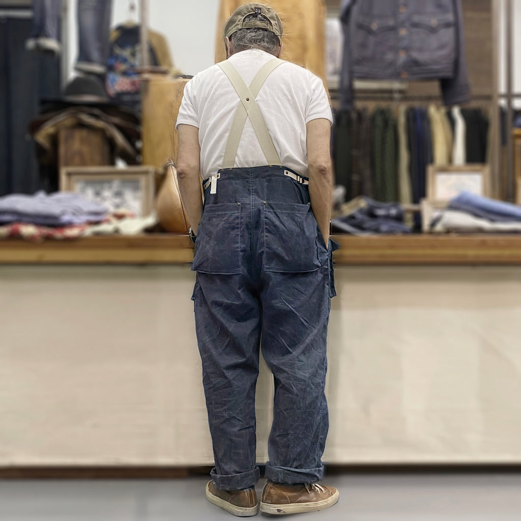 BZEN M.1099 DECKS 9P-WXN UNISEX WAXED RIP STOP USN INSPIRED