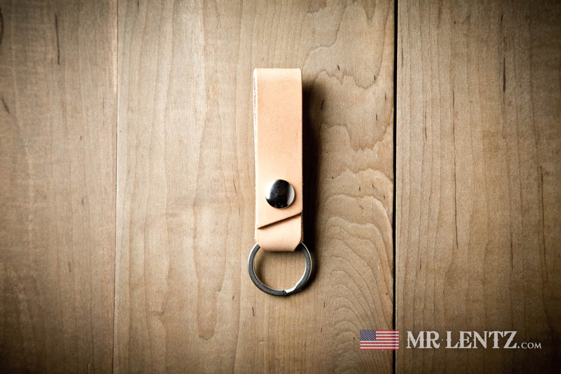 Loop Snap Keychain | Mr. Lentz Leather Goods