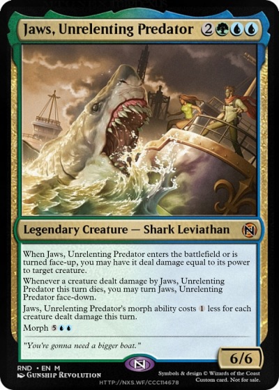 MTGNexus - Jaws, Unrelenting Predator