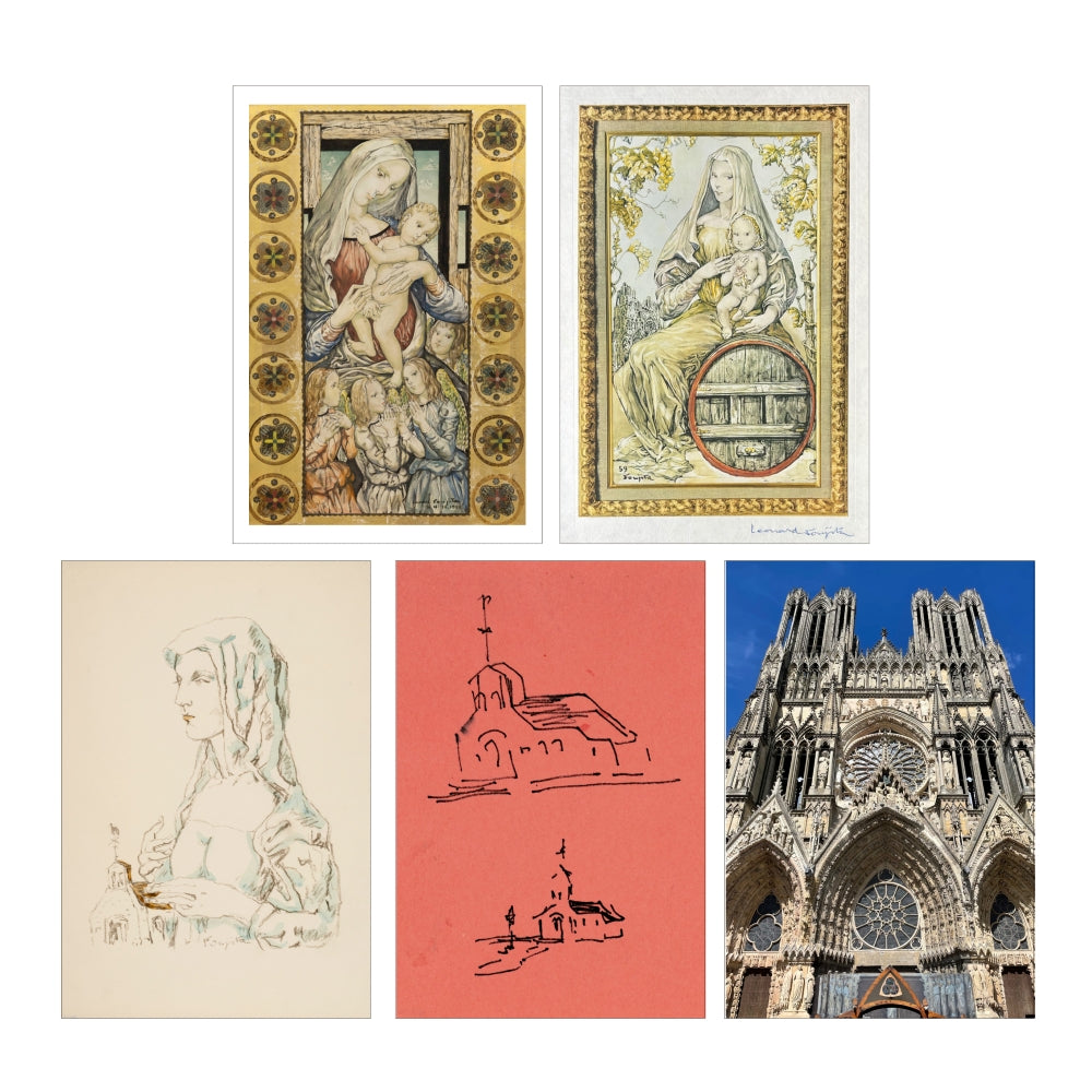 ポストカード《クリスマスカード》 – 軽井沢安東美術館