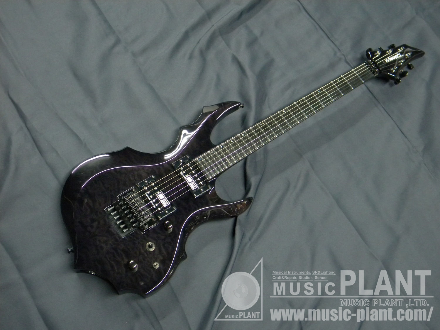 EDWARDS エレキギターE-FR-145GT/QM STBK店頭展示品()売却済みです