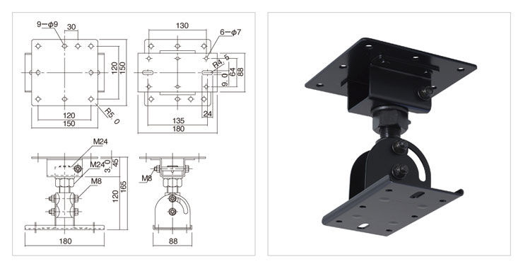 YAMAHA シーリングブラケットBCS251新品生産完了品です。 | MUSIC