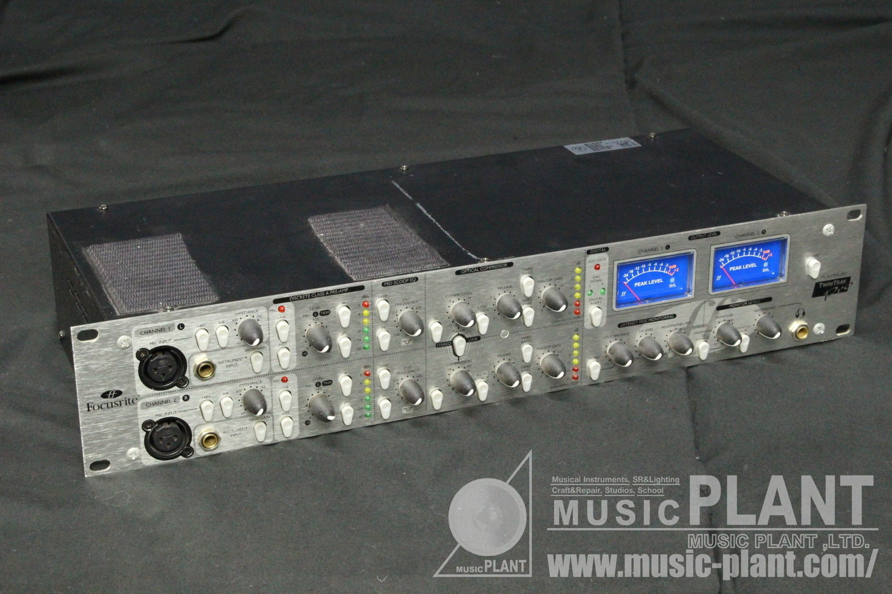 Focusrite Platinumシリーズ 2ch チャンネルストリップPlatinum Twin
