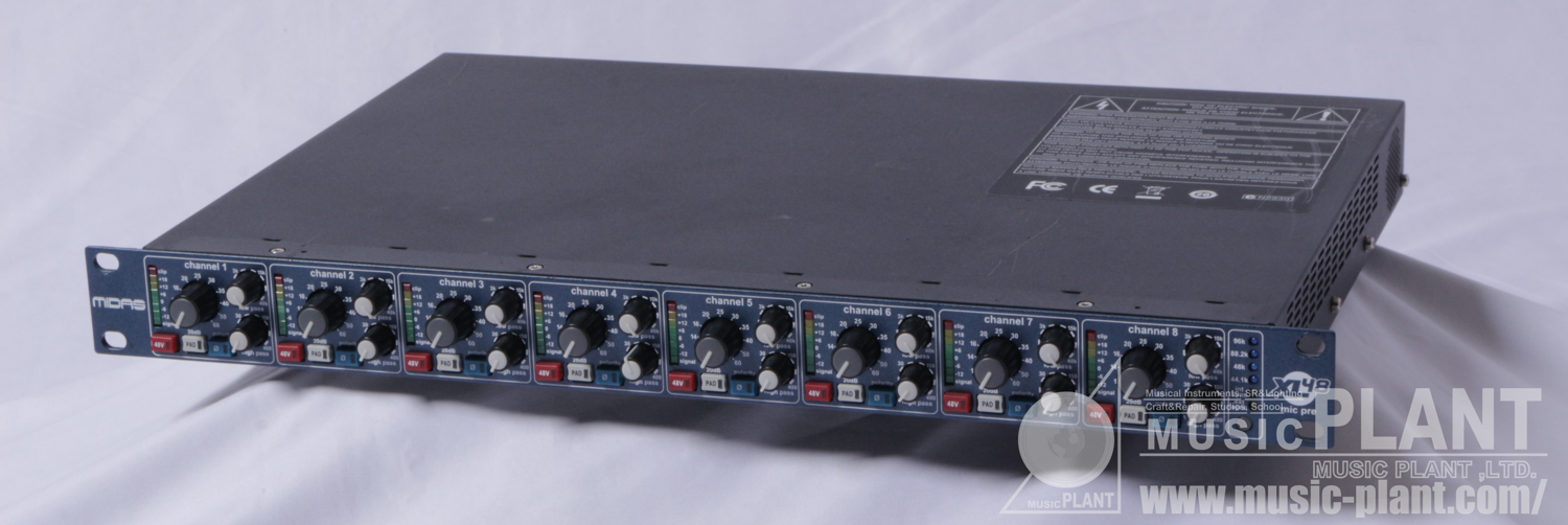 MIDAS 8chマイクプリアンプXL48中古品()売却済みです。あしからずご