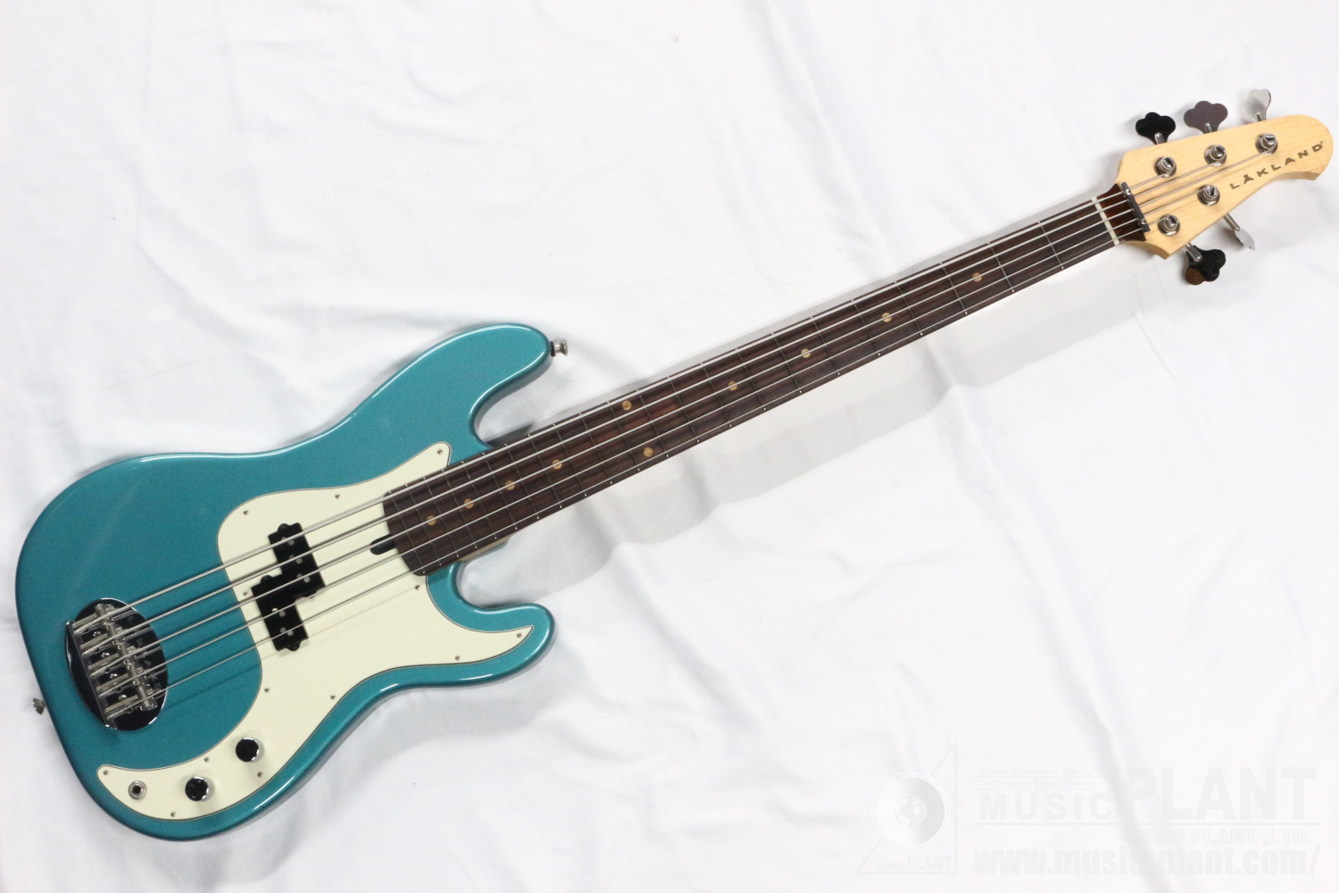 LAKLAND U.S.A.シリーズ 5弦エレキベースUS 55-64 Lake Placid Blue