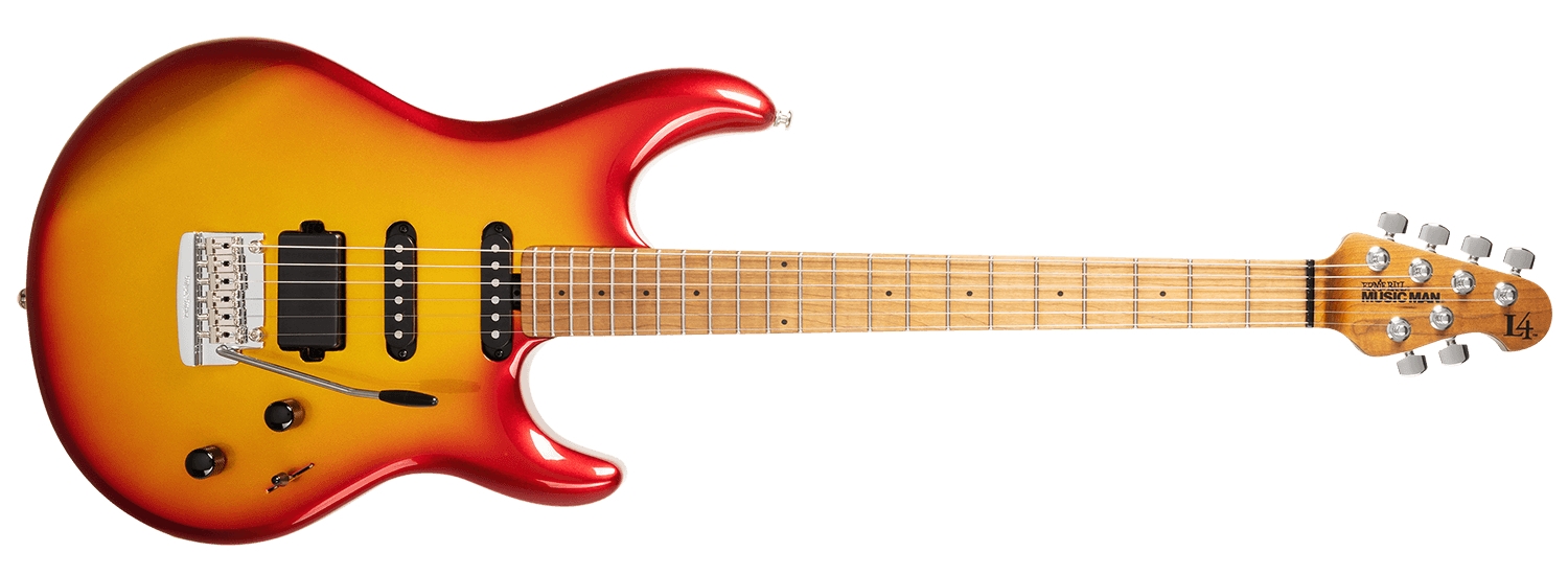 MUSIC MAN LUKE 4シリーズ エレキギターLK4-HSS-M Fireball Steve