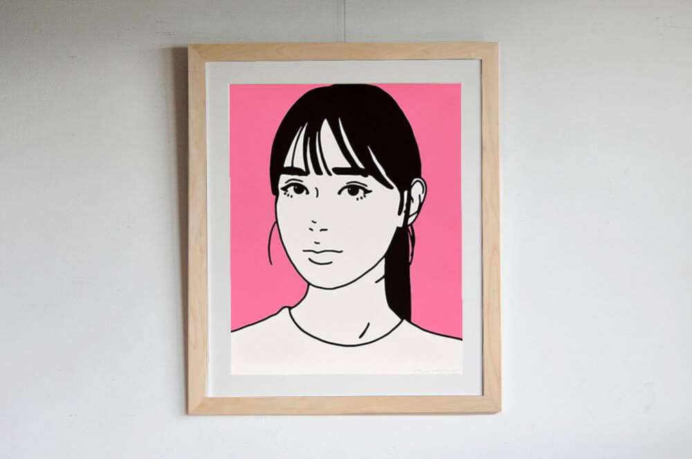 アメリカ初進出のKYNEの30枚限定のシルクスクリーンです。 ー