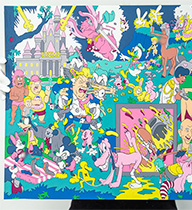 第3弾】ダラス美術館製作奈良美智のオフセットリトグラフポスター ー