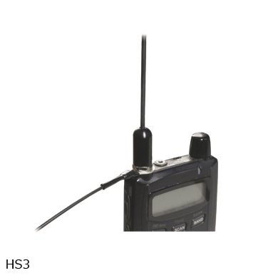 エアバンド受信用ハンディアンテナHS3/HS4：株式会社NATEC