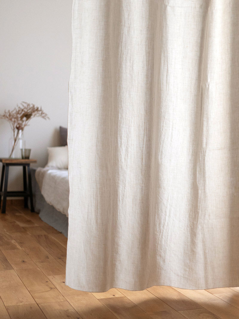 natsusobiku online store - 爽やかな梨地リネンのクリップ留め