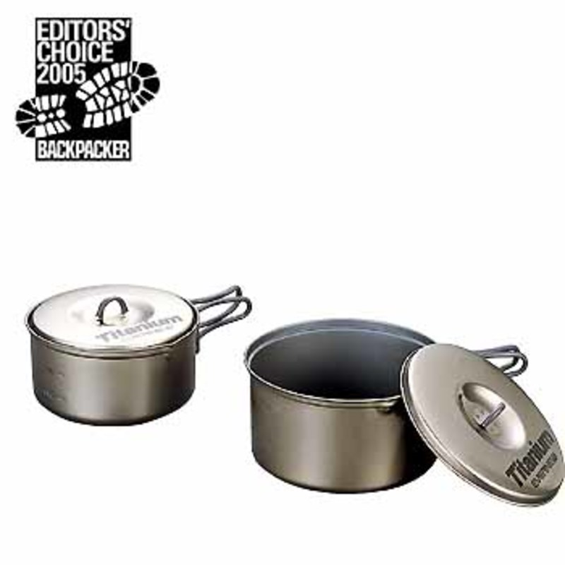 EVERNEW(エバニュー) チタンクッカーセット M セラミック ECA412