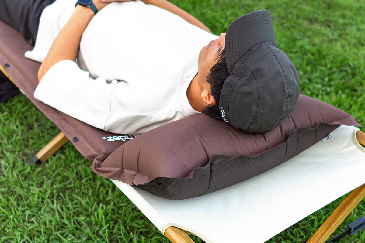 Hilander(ハイランダー) スエードインフレーターマット2(ポンプバッグ